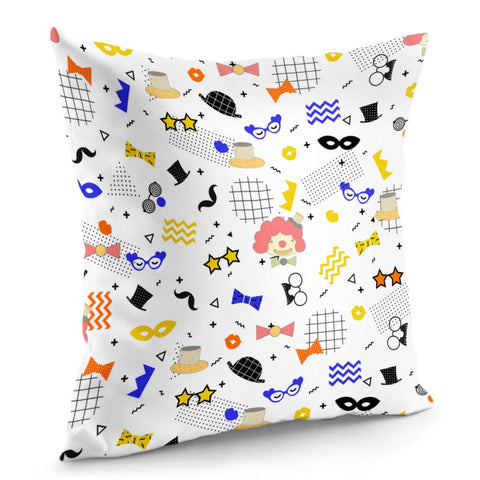 Image of Clown Pillow Cover