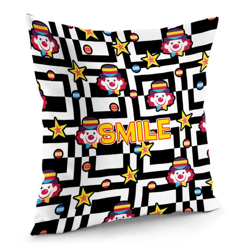 Image of Clown Pillow Cover