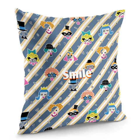 Image of Clown Pillow Cover