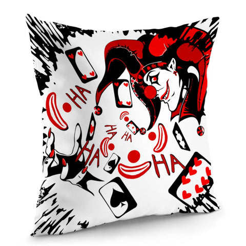 Image of Intensive Clown Pillow Cover