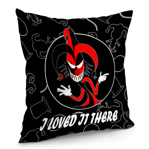 Image of Intensive Clown Pillow Cover