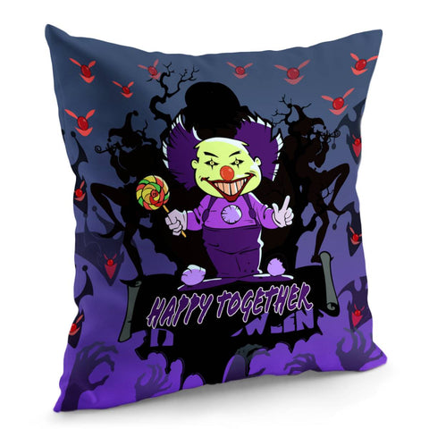 Image of Intensive Clown Pillow Cover