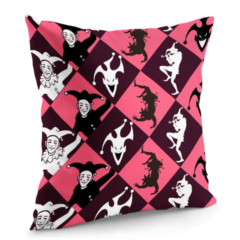 Image of Intensive Clown Pillow Cover