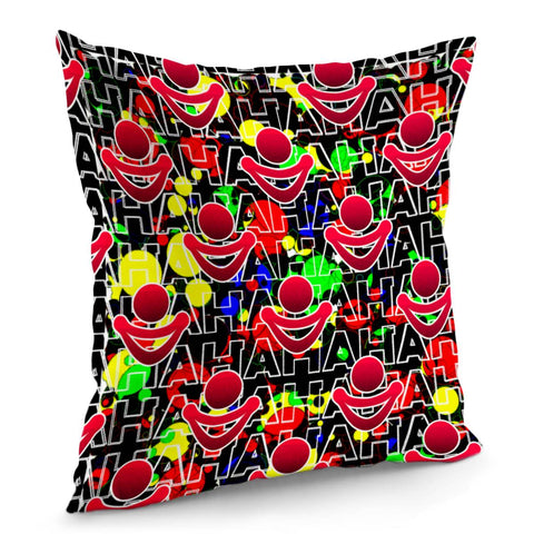 Image of Intensive Clown Pillow Cover