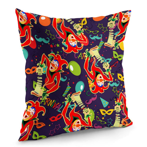 Image of Clown Pillow Cover