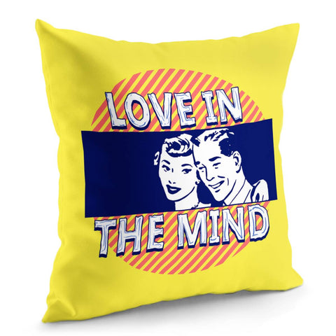 Image of Love Slogan Pillow Cover