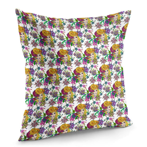 Image of Summer Girl Pillow Cover