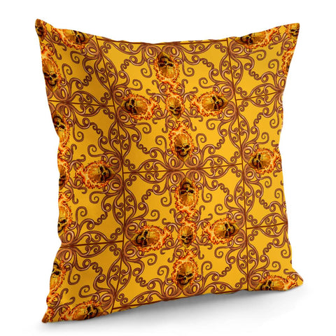 Image of Skull Pillow Cover