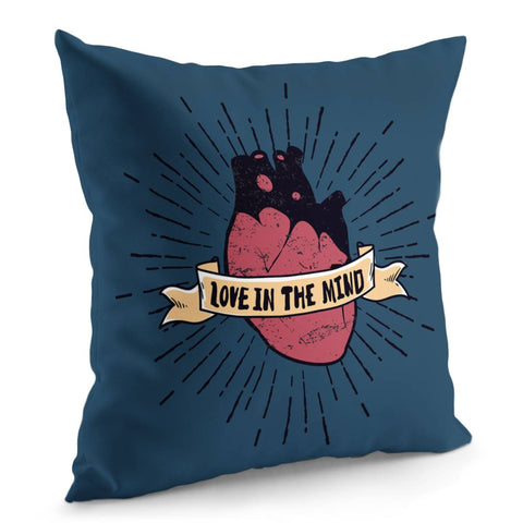 Image of Love Slogan Pillow Cover