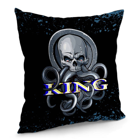 Image of Skull Pillow Cover