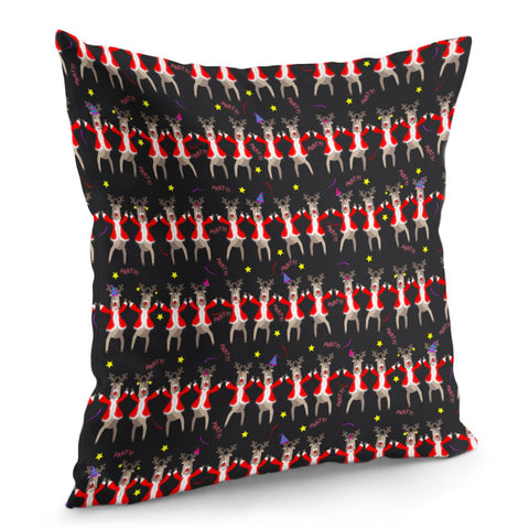 Image of Reindeer Party Pillow Cover