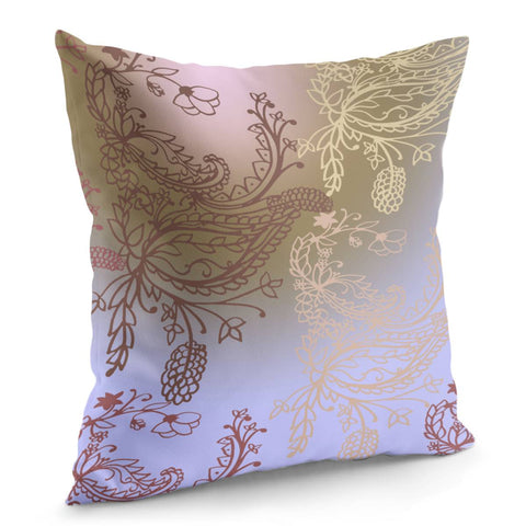 Image of Blue Pillow Cover