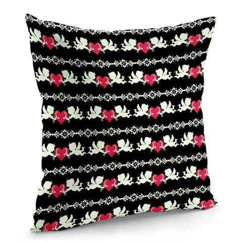 Image of Cupid Pattern Pillow Cover