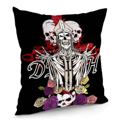 Image of Skull Pillow Cover