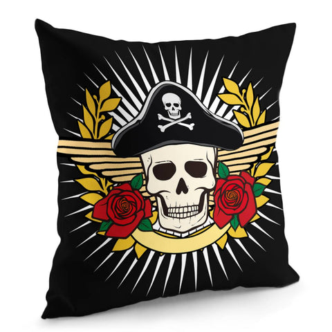 Image of Skull Pillow Cover