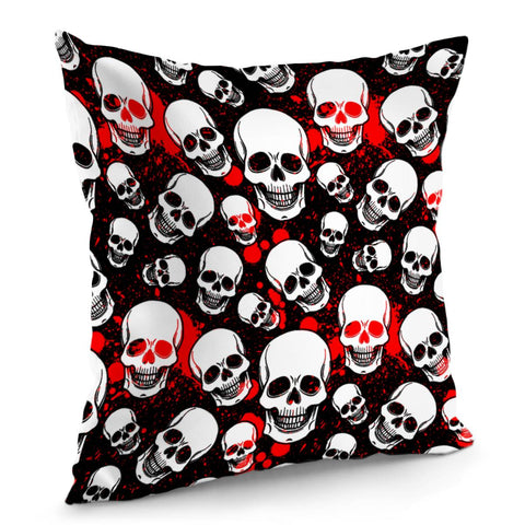 Image of Skull Pillow Cover