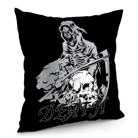 Image of Skull Pillow Cover