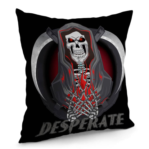 Image of Skull Pillow Cover