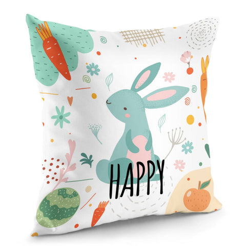 Image of Rabbit Pillow Cover