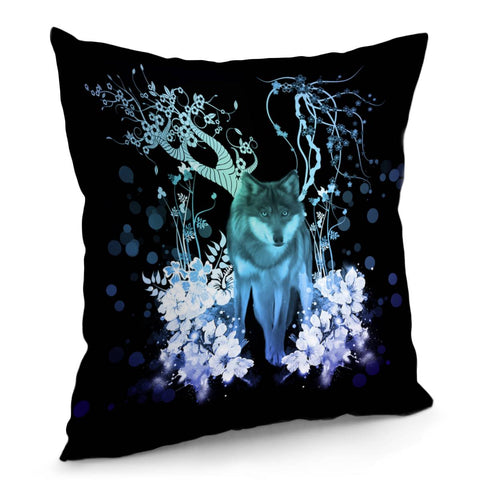 Image of Awesome Wolf Pillow Cover