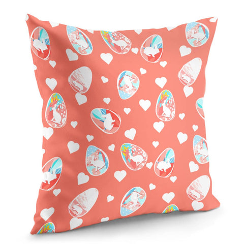 Image of Rabbit Pillow Cover