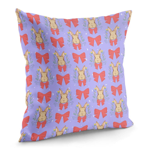 Image of Rabbit Pillow Cover