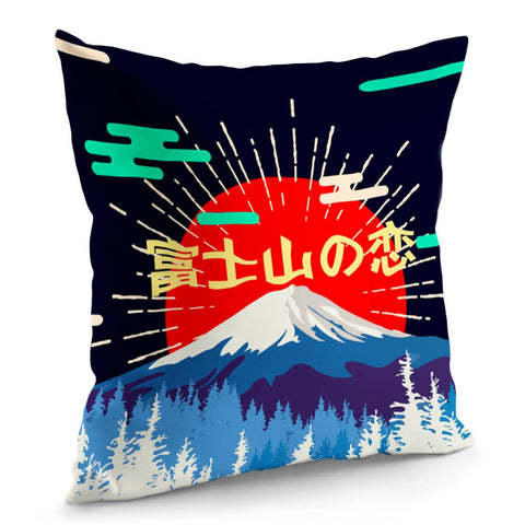 Image of Mount Fuji Pillow Cover