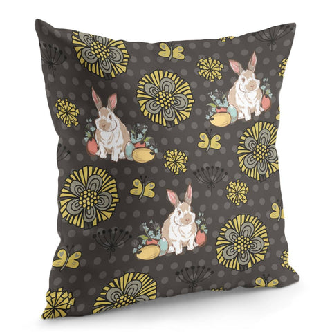 Image of Rabbit Pillow Cover