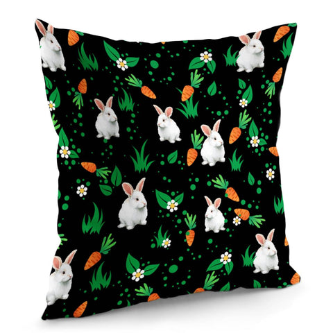 Image of Rabbit Pillow Cover