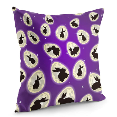 Image of Rabbit Pillow Cover