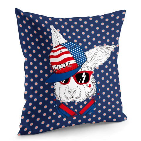 Image of Rabbit Pillow Cover