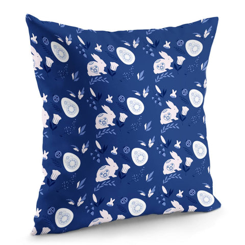 Image of Rabbit Pillow Cover