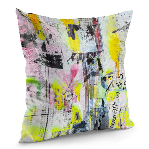 Image of Graffiti Graphic Pillow Cover