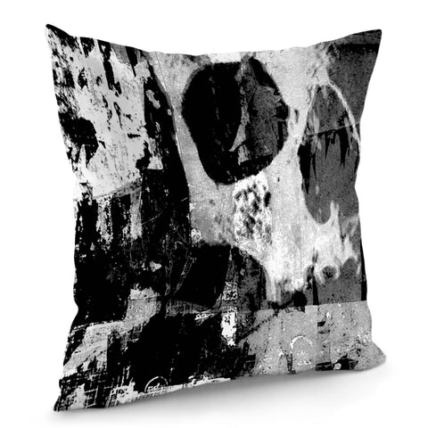 Image of Ripped Skull Pillow Cover