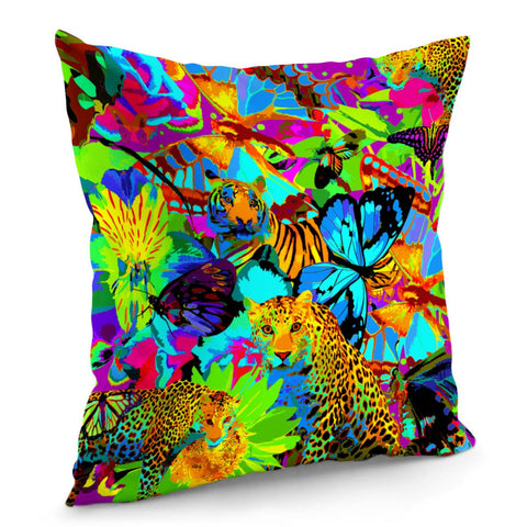 Image of Pop Art Safari Pillow Cover