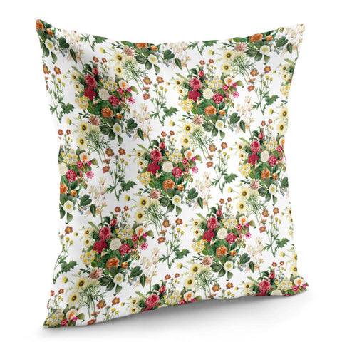 Image of Vintage Flowers Pillow Cover