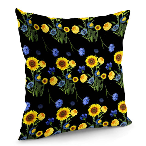 Image of Di00112Sunflower Pillow Cover