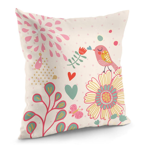 Image of Bird Pillow Cover