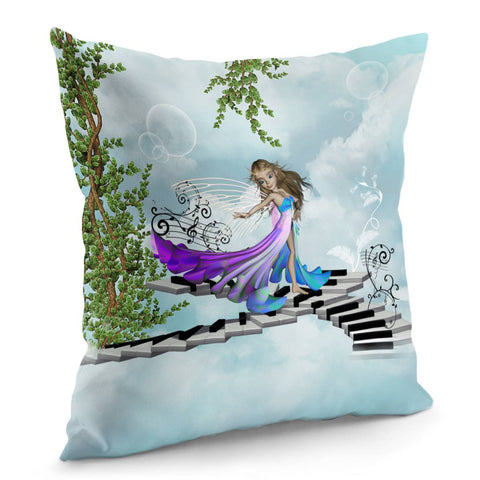 Image of Dancing On A Piano Pillow Cover