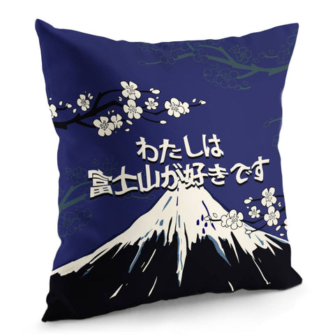 Image of Mount Fuji Pillow Cover