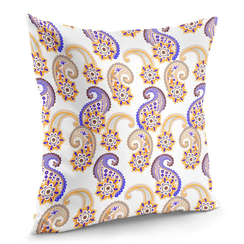 Image of Paisley Pattern Pillow Cover