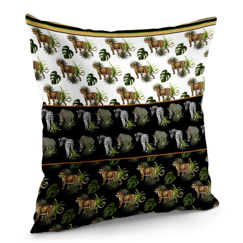 Image of African Animals Pillow Cover