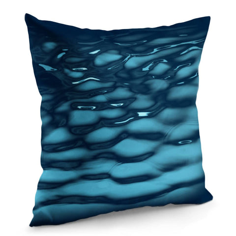 Image of Blue Water Pillow Cover