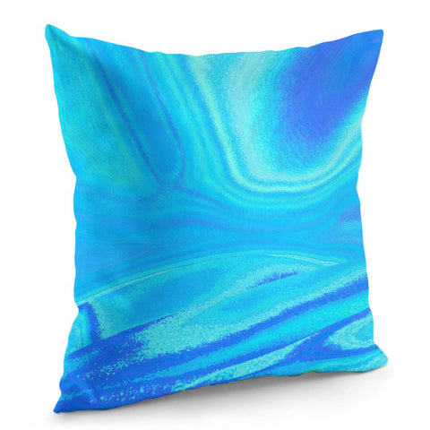 Image of Blue Waves Pillow Cover