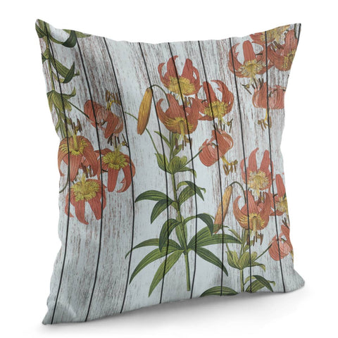 Image of Chabby Chic Lily Pillow Cover