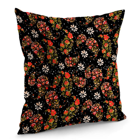 Image of Paisley Pattern Pillow Cover