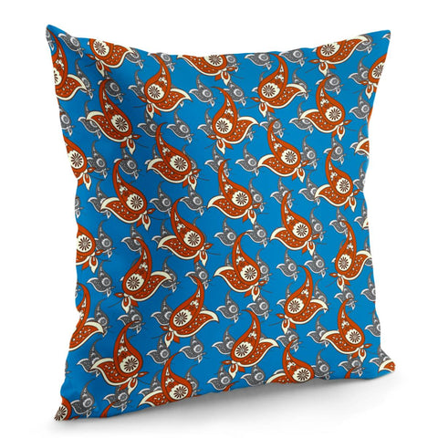 Image of Paisley Pattern Pillow Cover