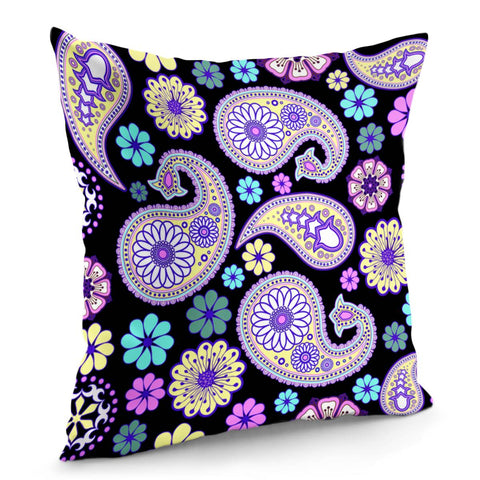 Image of Paisley Pattern Pillow Cover