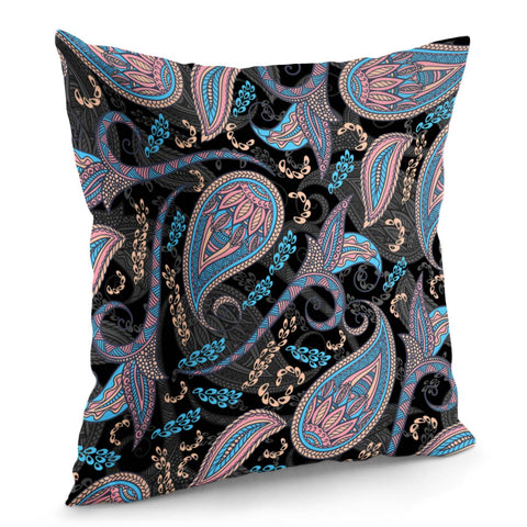 Image of Paisley Flower Pillow Cover