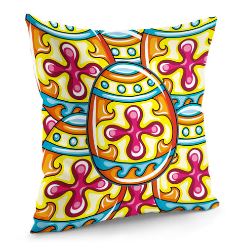 Image of Easter Eggs Pillow Cover